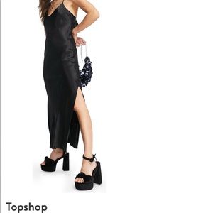 Topshop Slit Dress
